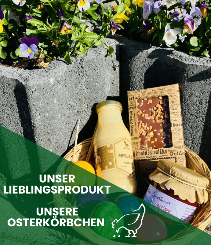 Fröhliche Ostern mit unserem Osterkörbchen! - Meine Landfreu.de