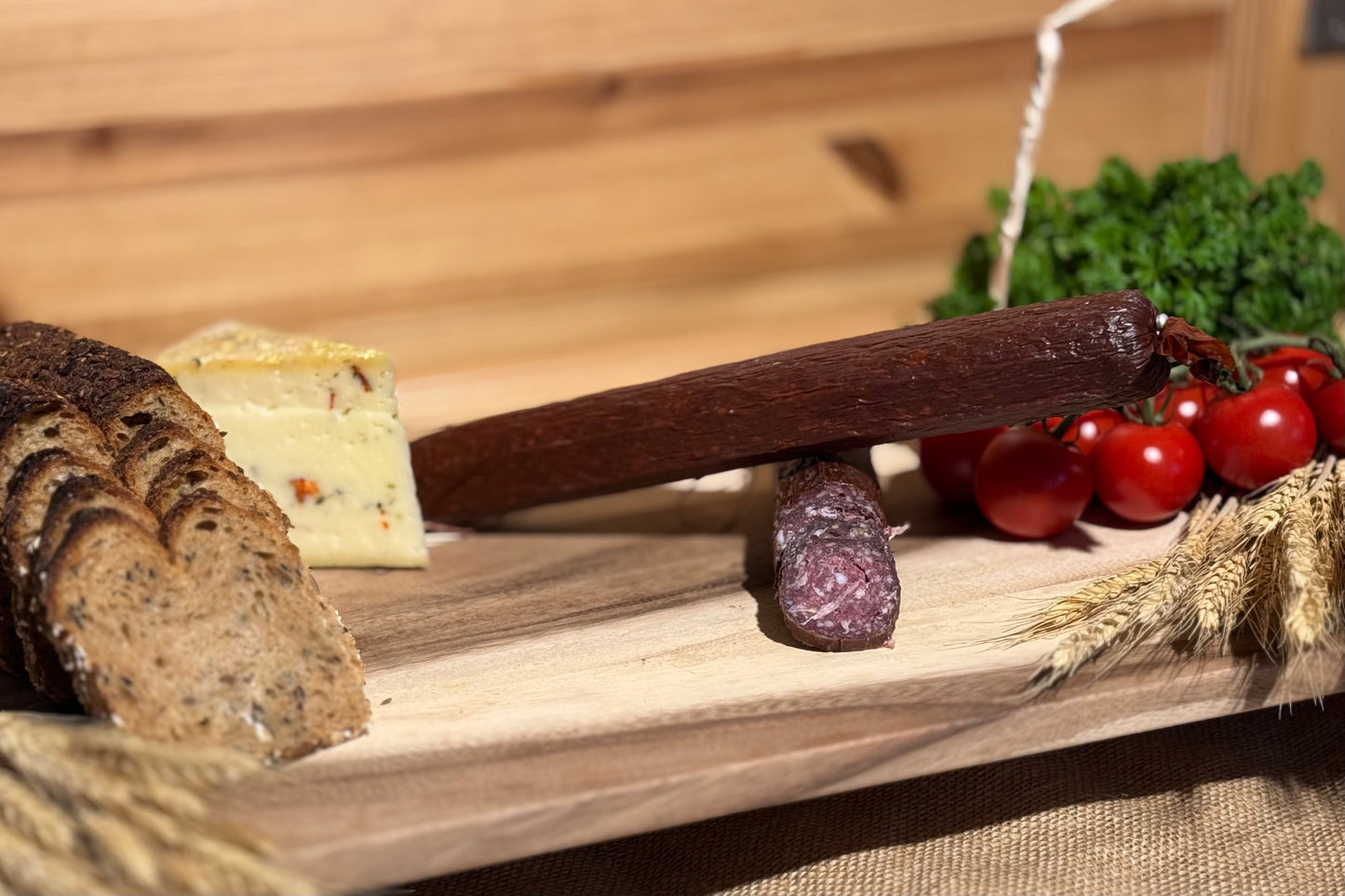 Wildsalami vom Spargelhof