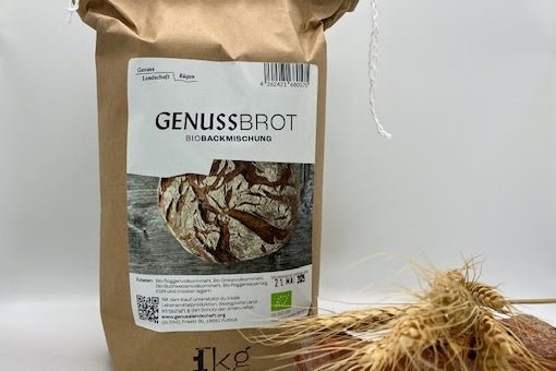 Ökologische Brotbackmischung mit Getreide von der Insel Rügen