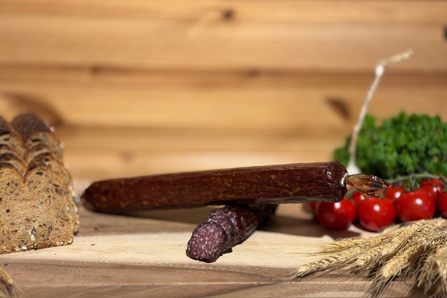 Wildsalami vom Spargelhof