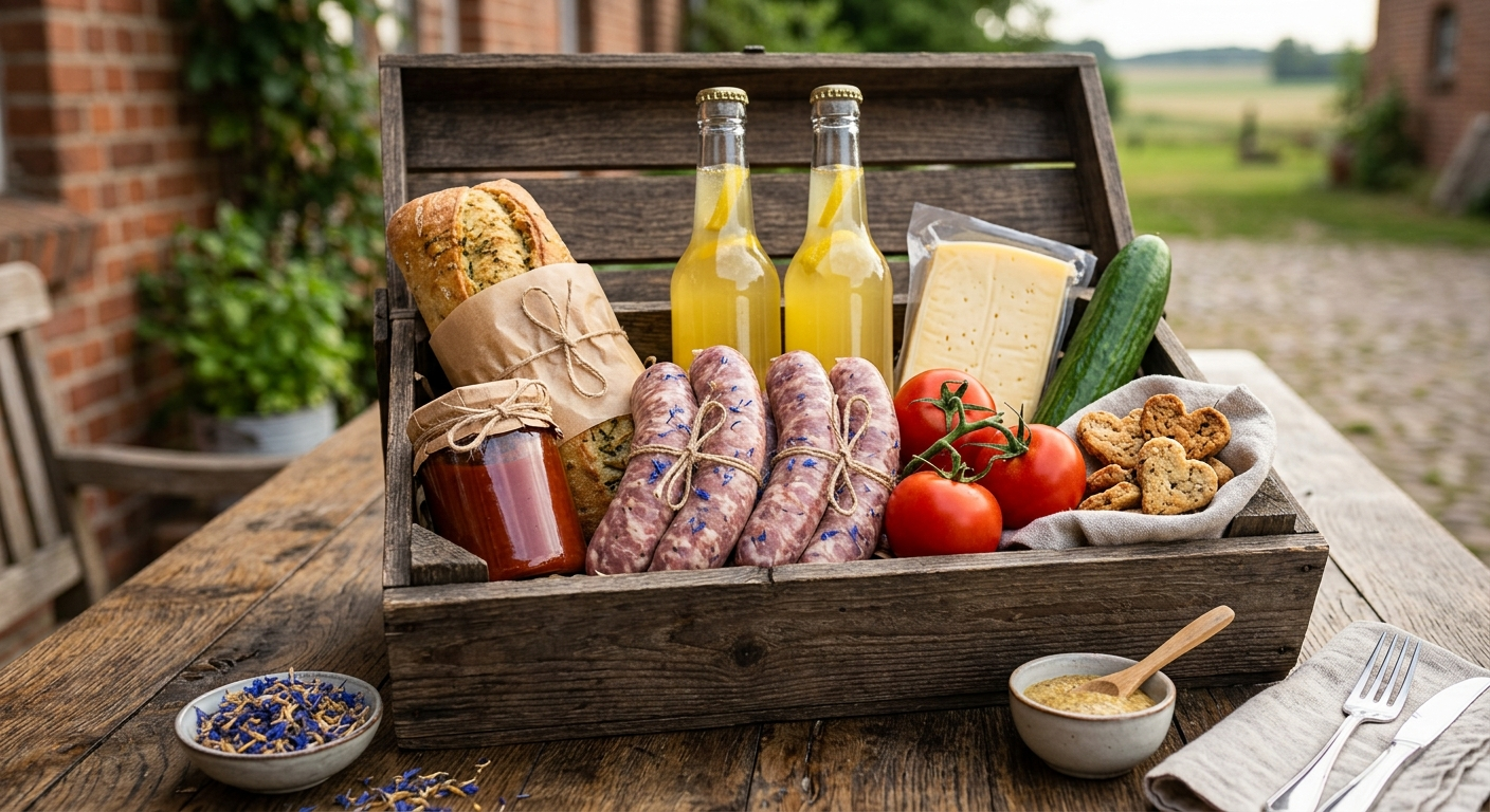 Rustikale Grill-Box „Hofgenuss“