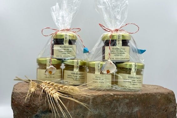 Geschenkset (Fruchtaufstrich, Honig, Senf) 3x28g - Meine Landfreu.de