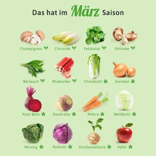 Saisonkalender März - Meine Landfreu.de