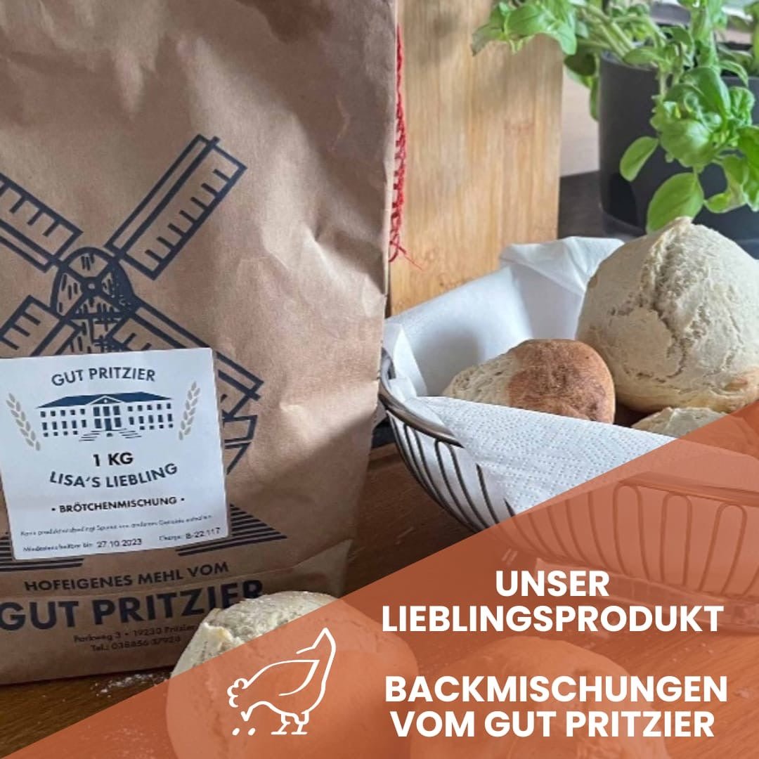 Unser Lieblingsprodukte - Backmischungen vom Gut Pritzier - Meine Landfreu.de
