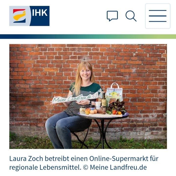 Wir sind in der IHK-Zeitschrift WIR - Meine Landfreu.de