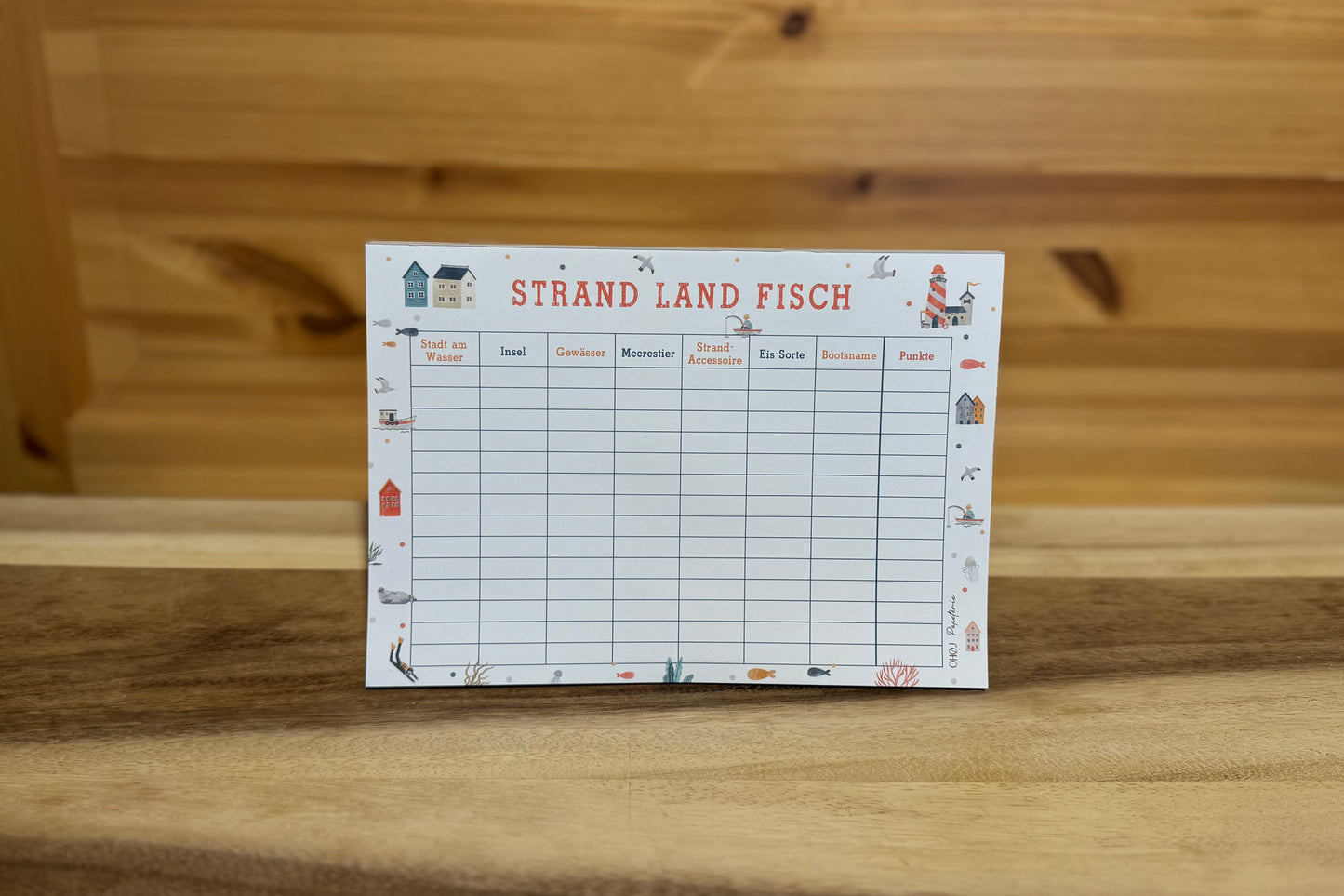 Strand Land Fisch