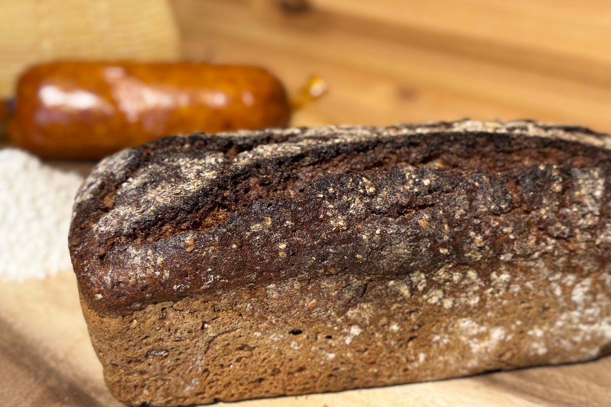 Kräftiges Vollkornbrot handwerklich gebacken, Mecklenburg-Vorpommern

