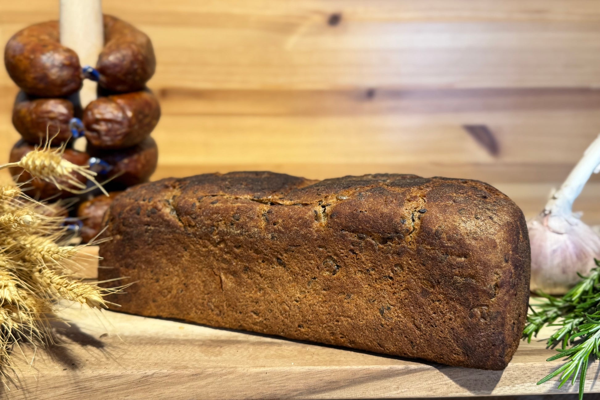 Herzhaftes Buchweizenbrot, handwerklich gebacken, Mecklenburg-Vorpommern

