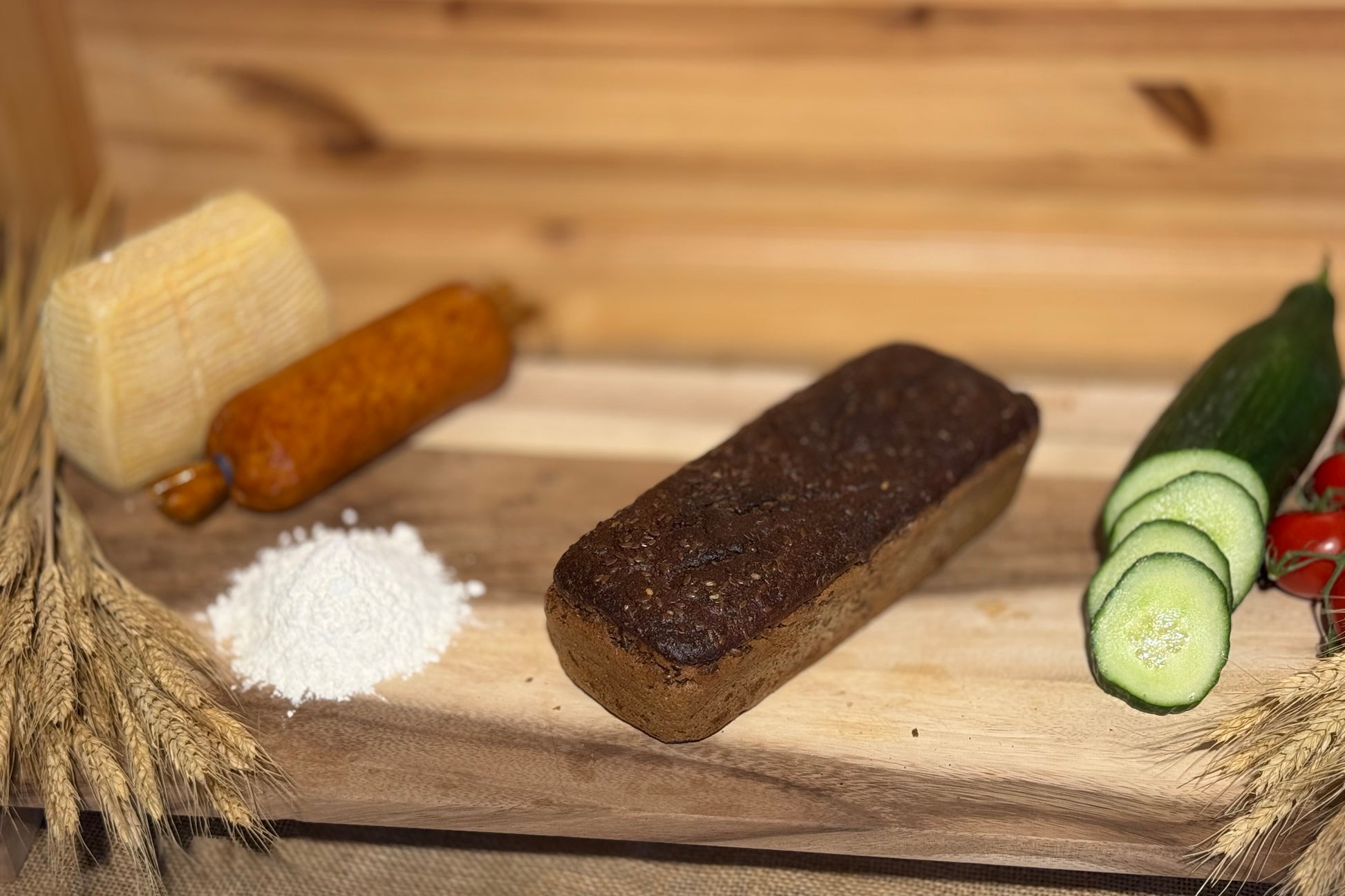 Kräftiges Roggenbrot handwerklich gebacken, Mecklenburg-Vorpommern

