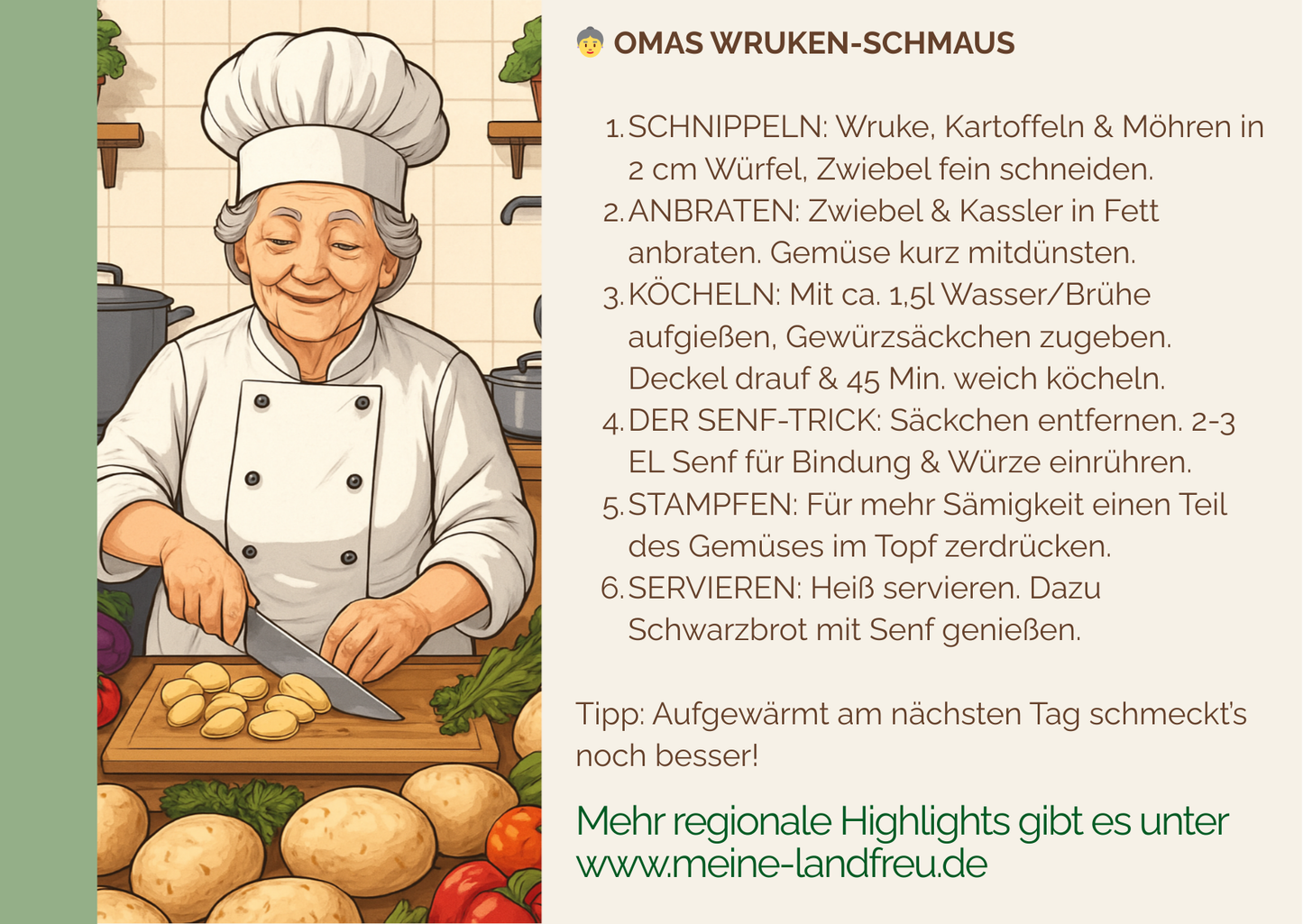 Wruken-Kochbox to Go – Komplettset für deftigen Eintopf