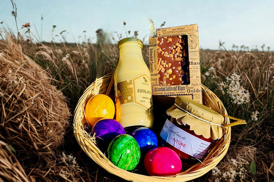 Regionales Osterkörbchen - Handverlesene Ostergrüße