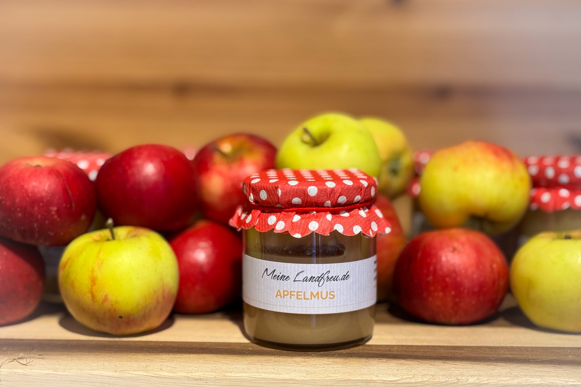 Selbstgemachtes Apfelmus 300g aus dem Hofladen Wittenhagen

